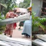 কুমিল্লায় জমি নিয়ে বিরোধে বিধবার বসতঘর ভাঙচুর ভিডিও ভাইরাল