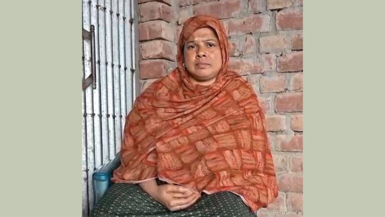 মুম্বাই থেকে পুশব্যাক ভারতের নাগরিক শাহিদা এখন কলারোয়ায় দিশেহারা