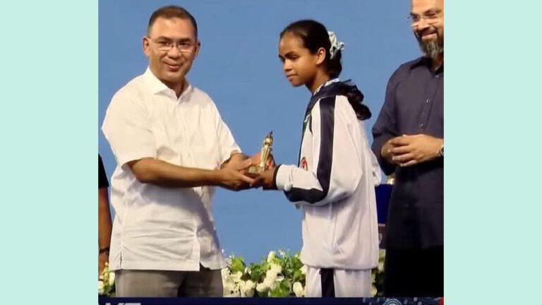 জাতীয় অ্যাথলেটিক্সে স্বর্ণজয়ী কিশোরগঞ্জের মারিয়া অদম্য গতিতে ডাবল চ্যাম্পিয়ন
