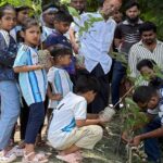বিশ্বকাপ ফুটবলকে ঘিরে মানিকগঞ্জে আর্জেন্টিনা সমর্থকদের পাঁচ শতাধিক বৃক্ষরোপণ
