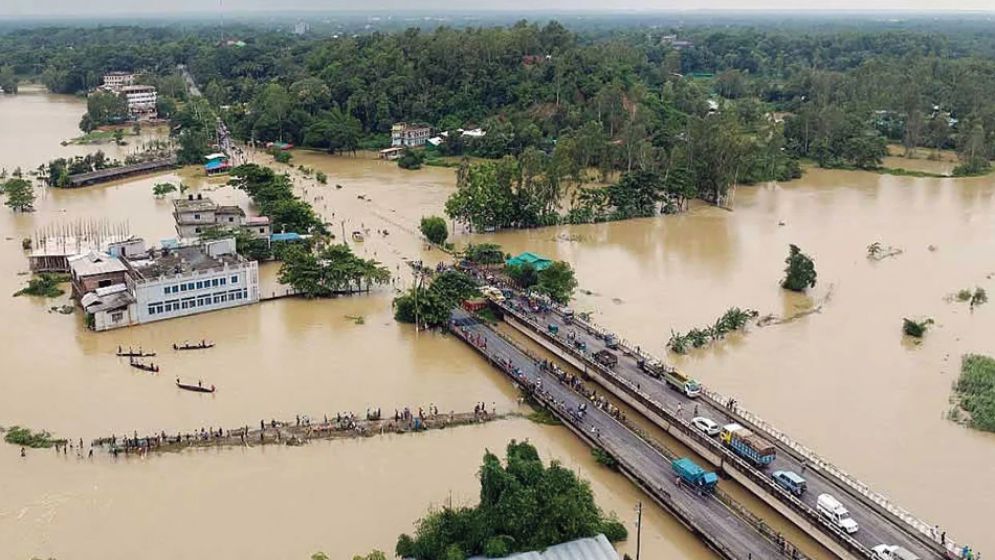 উত্তরাঞ্চলে নতুন করে বন্যার শঙ্কা সাত জেলায় সতর্কতা জারি