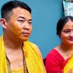 ফেসবুকে প্রেমের টানে সুদূর চীন থেকে নেত্রকোনায় এসে বিয়ের পিঁড়িতে বিদেশি যুবক