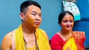 ফেসবুকে প্রেমের টানে সুদূর চীন থেকে নেত্রকোনায় এসে বিয়ের পিঁড়িতে বিদেশি যুবক