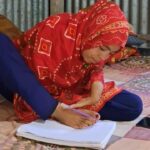 উচ্চশিক্ষা শেষে চাকরির অপেক্ষায় দুই হাতবিহীন অদম্য নিলা খাতুন