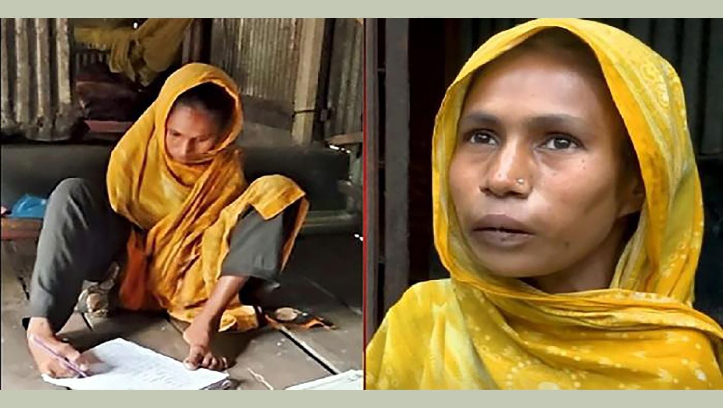 অদম্য ইচ্ছাশক্তিতে প্রতিবন্ধকতা জয় করে সরকারি চাকরিতে গাইবান্ধার আয়েশা