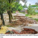 পাহাড়ি ঢলে বিধ্বস্ত নেত্রকোনার কলমাকান্দা বিচ্ছিন্ন যোগাযোগ ব্যবস্থা ও ফসলের ব্যাপক ক্ষতি