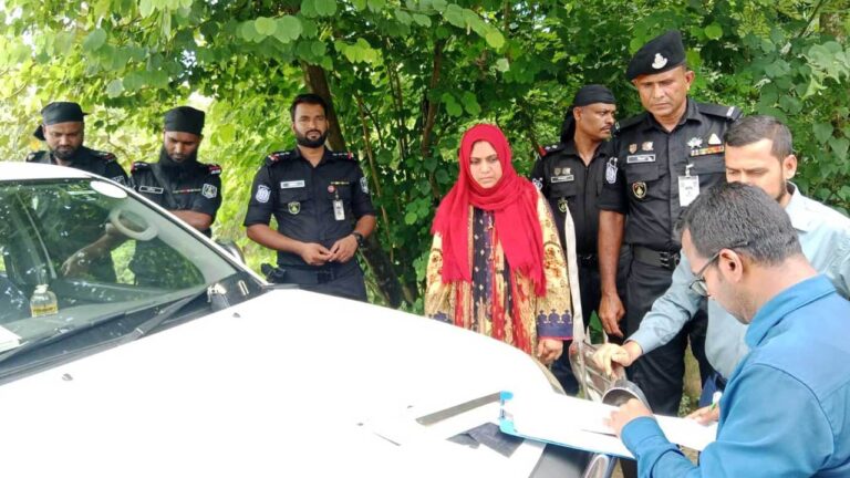 সিলেটে অবৈধ হাইড্রোলিক হর্ন ও কাগজপত্রহীন গাড়ির বিরুদ্ধে ভ্রাম্যমাণ আদালতের জরিমানা