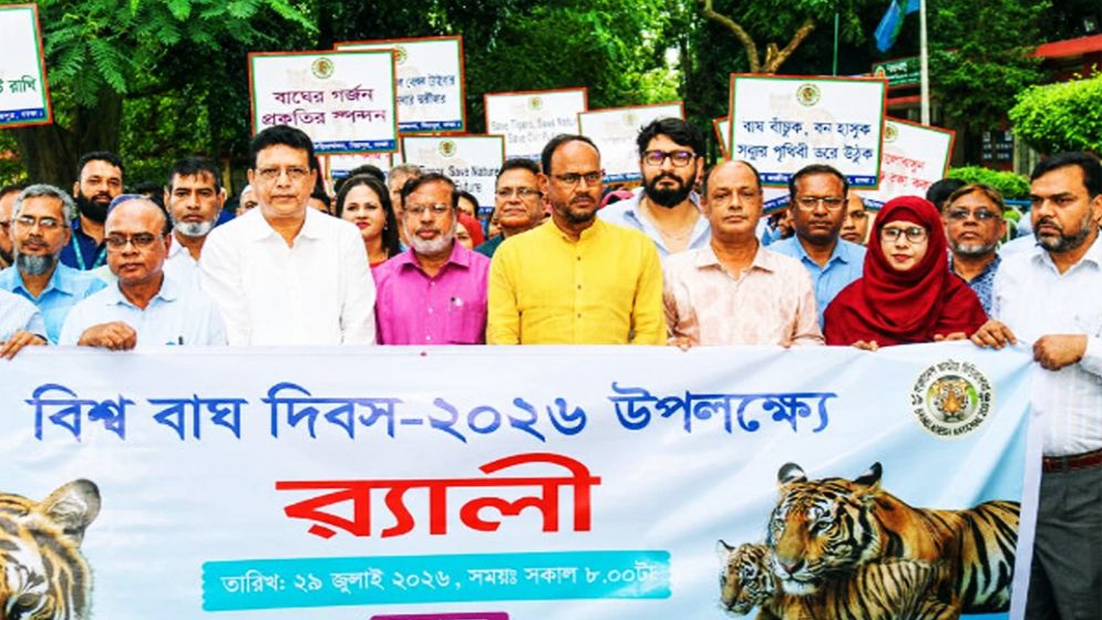 বাঘের অস্তিত্ব রক্ষায় জনসচেতনতা ও সমন্বিত উদ্যোগের ওপর গুরুত্বারোপ প্রতিমন্ত্রীর