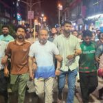 হবিগঞ্জে কেন্দ্রীয় নেতাদের ওপর হামলার প্রতিবাদে সিলেটে মশাল মিছিল ও বিক্ষোভ