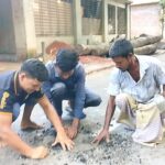 রংপুরে ৮৭ লক্ষাধিক টাকার সড়ক সংস্কারের ১৫ দিনেই বেহাল দশা স্থানীয়দের ক্ষোভ