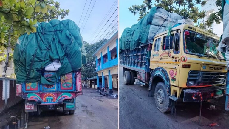 ঈশ্বরদীতে অস্ত্রের মুখে ঝুটবোঝাই দুই ট্রাক ছিনতাই উদ্ধার তবে পলাতক ডাকাত দল