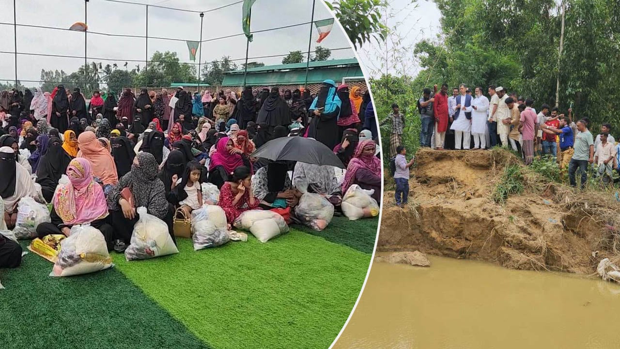 চকরিয়ায় বন্যাদুর্গত এলাকা পরিদর্শন ও ত্রাণ বিতরণ করলেন স্বরাষ্ট্রমন্ত্রী
