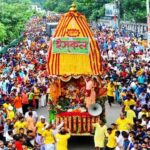 উল্টো রথযাত্রার মধ্য দিয়ে সমাপ্তি ঘটছে শ্রীশ্রী জগন্নাথ দেবের রথ উৎসবের