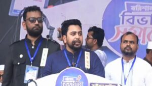 জুলাই সনদ বাস্তবায়নে ব্যর্থ হলে কঠোর আন্দোলনের হুঁশিয়ারি নাহিদ ইসলামের