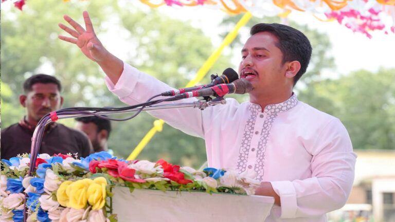 হবিগঞ্জে সারজিস আলম: হত্যাকারী দলের হাতে দেশ নিরাপদ নয়