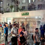 মিরপুর অফিসার্স কোয়ার্টারে অগ্নিকাণ্ড নিয়ন্ত্রণে কাজ করছে ফায়ার সার্ভিসের ৪টি ইউনিট