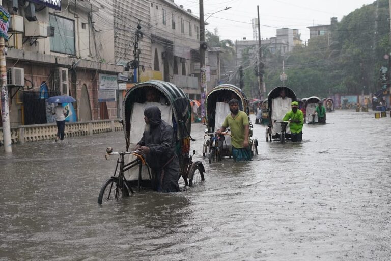 Record Rainfall Batters Chittagong Triggering Widespread Urban Flooding