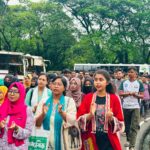 Shahjalal University students protest to demand justice following hostel canteen assault