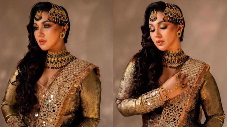 Actress Apu Biswas Captures Social Media Attention With Regal Photo Shoot