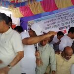Stage collapses under Chittagong relief officials during ministerial visit