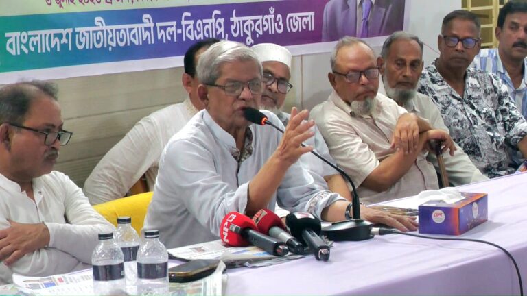 Mirza Fakhrul Links Democratic Strength to Media Independence While Criticizing Jamaat-e-Islami