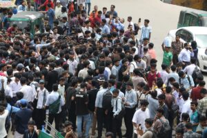 Students gather in Dhaka as protest over HSC exam schedule and grievances intensifies