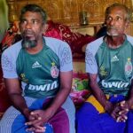 Bangladesh authorities process two Sri Lankan fishermen rescued after month adrift at sea