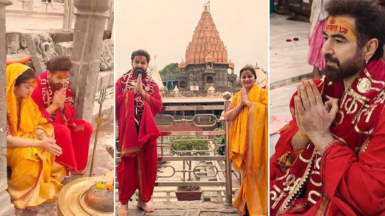 Tollywood Star Jeet Visits Ujjain Temple Ahead of Independence Day Film Release