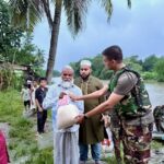 Bangladesh Army deployed to assist flood relief efforts in Chittagong
