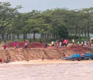 Sunamganj administration bans nighttime sand extraction and mechanical dredging to curb illegal mining