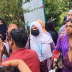 Students protest teacher transfers following flood-marred HSC exams in Comilla