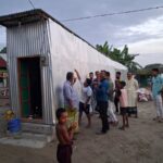 Bangladeshi migrant builds functional home on narrow one-percent plot of land