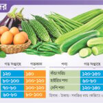 বৃষ্টি ও সরবরাহ সংকটে রাজধানীর বাজারে সবজির আকাশচুম্বী দাম