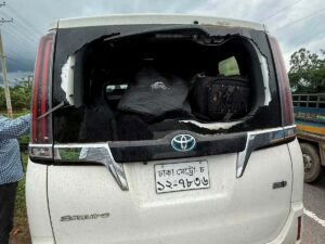 Sarjis Alam’s convoy attacked in Sylhet following exchange with July uprising victims