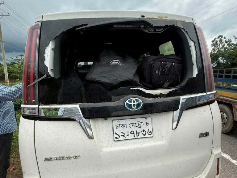 Sarjis Alam’s convoy attacked in Sylhet following exchange with July uprising victims