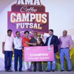 Daffodil International University Claims Ama Coffee Campus Futsal Title in Dhaka Tournament