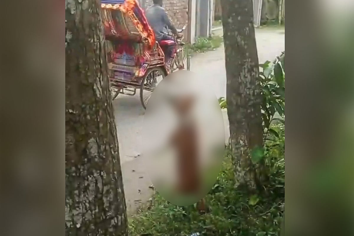 Man detained for lynching dog in Jamalpur after viral video sparks outrage