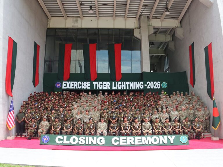 Bangladesh and U.S. Armies Conclude Joint Tiger Lightning 2026 Exercise in Sylhet