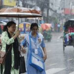 Flooding persists across Bangladesh as heavy rainfall begins to taper off