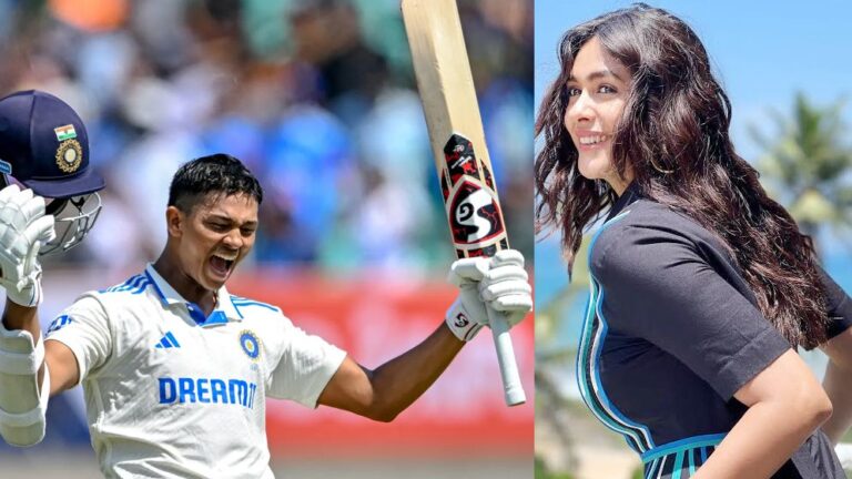 Actress Mrunal Thakur faces social media speculation over alleged link to cricketer Yashasvi Jaiswal