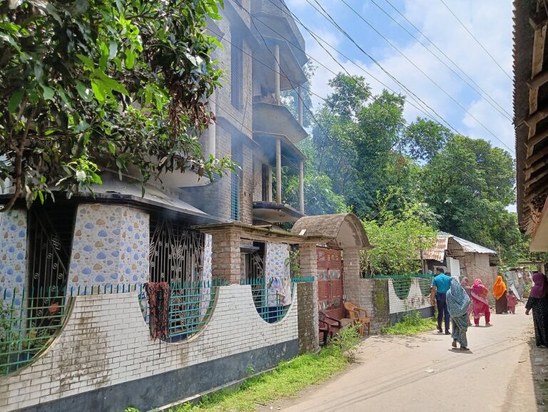 Village Vigilantes Torch Suspect Home After Fatal Stabbing in Rajshahi