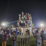Dhaka University Students Voice Security Concerns for Raju Sculpture Ahead of World Cup Final