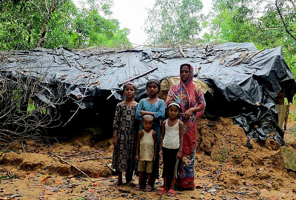 Displaced Family Battles Poverty and Ruin in Flood-Ravaged Cox’s Bazar