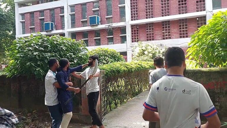 Rajshahi University Student Files Attempted Murder Case Against Nine Campus Leaders
