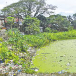 Neglected century-old pond in Sunamganj becomes public health hazard amid illegal encroachment