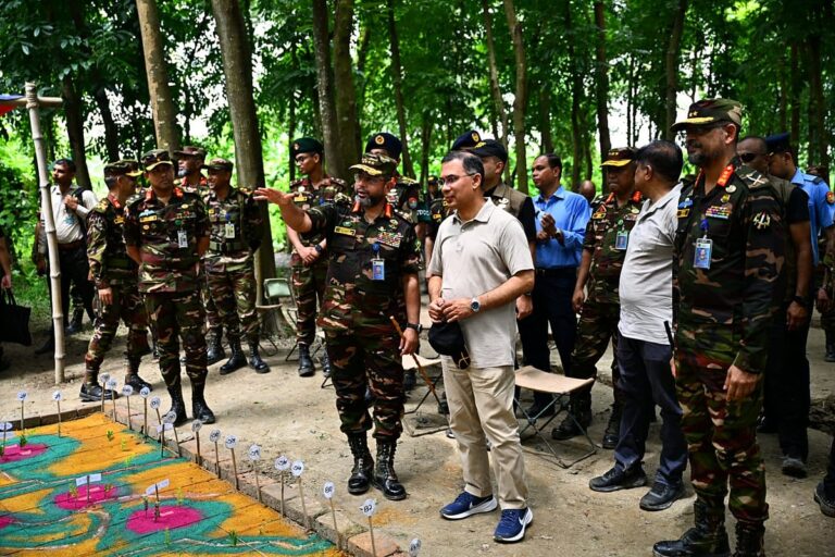 Prime Minister Tarique Rahman reviews army summer exercises in Manikganj