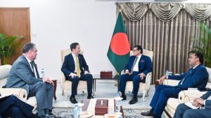 US Special Envoy Sergio Gor Holds High-Level Talks in Dhaka to Strengthen Bilateral Ties