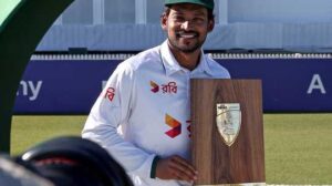 অস্ট্রেলিয়ার বিপক্ষে বড় ব্যবধানে হার শান্তর কণ্ঠে আক্ষেপ তবে টেস্ট র‍্যাঙ্কিংয়ে বাংলাদেশের ঐতিহাসিক উত্থান