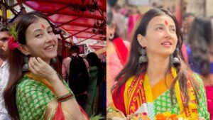 বিগ বস বাংলার মঞ্চে পা রাখার আগে সিদ্ধি বিনায়কের শরণে মনামী ঘোষ