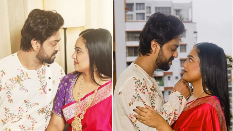 বাগদান সম্পন্ন করলেন অনুভব কাঞ্জিলাল ও অনুষ্কা চক্রবর্তী